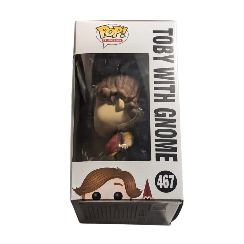 Funko POP Trollhunters Toby with Gnome #467 Vinyl Figure FREE Protector NEW